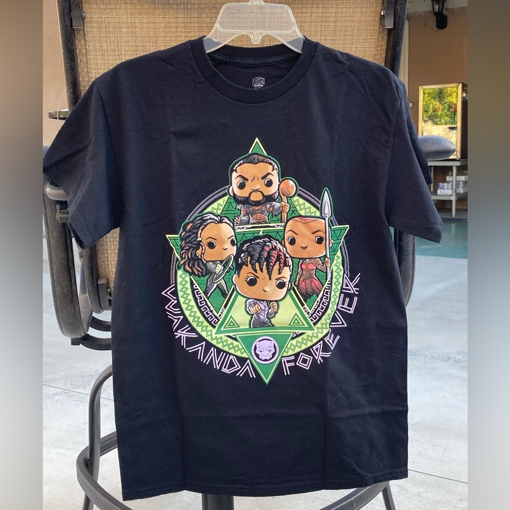Black Panther M Marvel Funko Pop! Tee